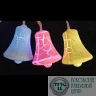 Гирлянда "Колокольчики" ILD-10WW-BO-BL" 10L IP20 1.4м 2 АА батарейки SHLights 4690601047212