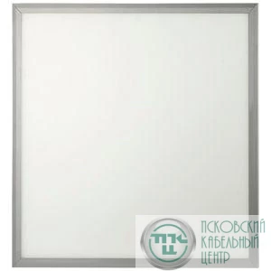 Светильник светодиодный SPL-5-40-6K (S) NationStar 595х595х8 40Вт 2800лм 6500К IP40 Ra>80 панель ультратонкая серебр. (без драйвера) ЭРА Б0026960