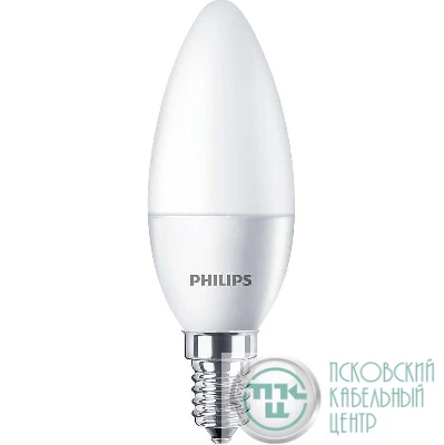 Лампа светодиодная ESS LEDCandle 6Вт B35FR 620лм E14 840 PHILIPS 929002971107