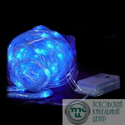 Гирлянда светодиодная "Змейка" 50LED син. 5м Neon-Night 303-033