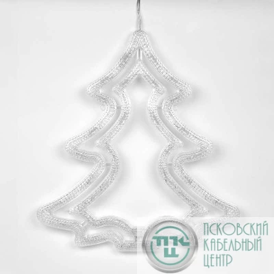 Гирлянда светодиодная "елочка" ULD-H3543-070/STA WHITE IP20 XMAS TREE 70led 35х43см бел. свет UNIEL UL-00001405