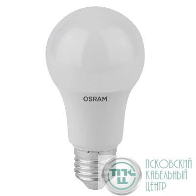 Лампа светодиодная LED Antibacterial A 8.5Вт (замена 75Вт) матовая 2700К тепл. бел. E27 806лм угол пучка 200град. 220-240В бактерицид. покр. OSRAM 4058075560994