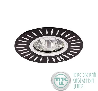 Светильник Stella 51 3 02 литой MR16 черн. ИТАЛМАК IT8490