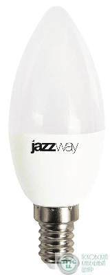 Лампа светодиодная PLED-LX C37 8Вт 3000К E14 JazzWay 5028470