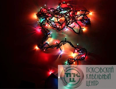 Гирлянда универсальная 100 микроламп мультиколор 5м с контроллером Neon-Night 303-110