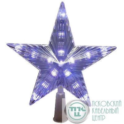 Светильник декоративный "Звезда" ST31-W 21см бел. 31 светодиод SHLights 469060104915