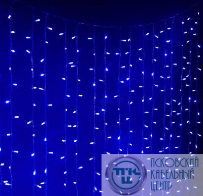Гирлянда "Занавес" 300х220см LDCL528C-B 528 LED IP20 32.8Вт 220В син. SHLights 4690601043634