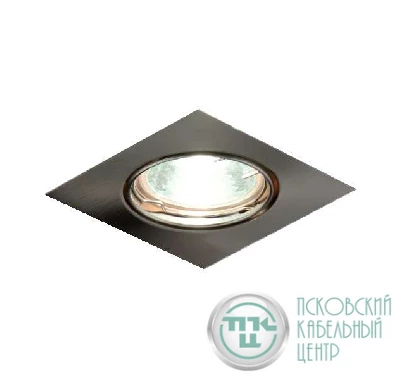 Светильник Ferrum 51 3 06 с галоген. лампой литой поворот. MR16 никель ИТАЛМАК IT8007