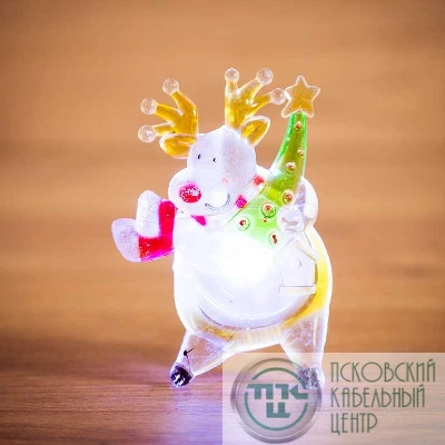 Фигура светодиодная "Олень" RGB на присоске Neon-Night 501-024