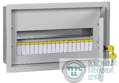 Корпус ЩРв-18 TITAN 3 265х440х120мм IP31 метал. IEK MKM14-V-18-30-T