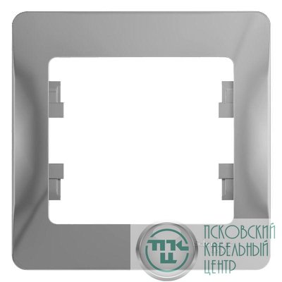 Рамка 1-м Glossa алюм. SE GSL000301