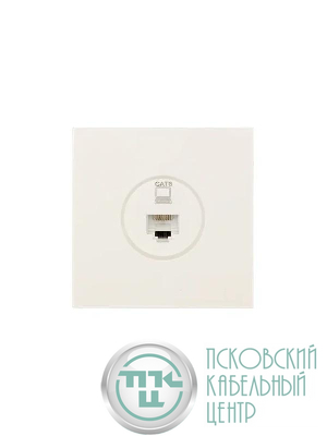 Розетка компьютерная 1-мест. СП ZIMA IP20 слон. кость LEZARD 704-9088-140