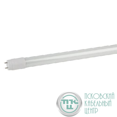 Лампа светодиодная STD LED T8-10W-840-G13-600mm G13 10Вт поворотный трубка стекло нейтр. бел. Эра Б0062410
