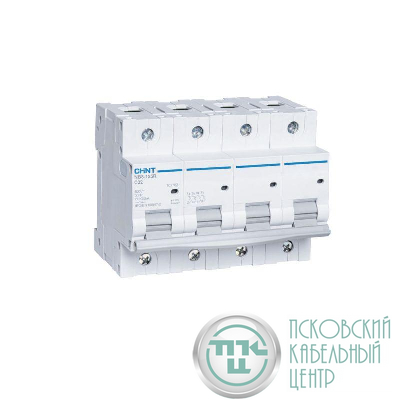 Выключатель автоматический модульный 4п C 100А 20кА NB8-125R (R) CHINT 559830
