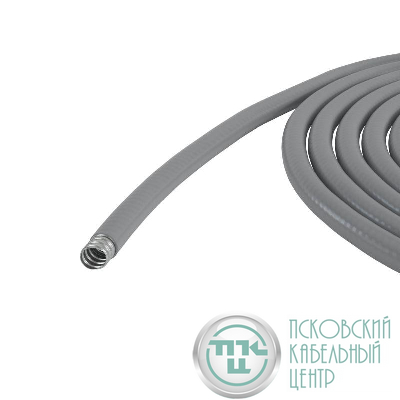 Металлорукав DN 10мм в гладкой SEBS изоляции Dвн. 10.0мм Dнар. 15.0 50м сер. DKC 607S010
