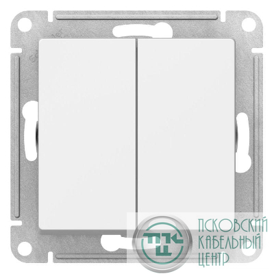 Переключатель перекрестный 2-кл. AtlasDesign 2хсх.7 10АХ механизм лотос SE ATN001373