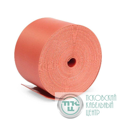 Лента термоусаживаемая с клеевым подслоем ТЛК-50-0.8-5 красн. (уп.5м) КВТ 84910