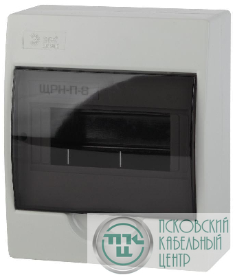 Бокс ЩРН-П-8 мод. навесной пластик IP41 SIMPLE NO-box_simple-plastic_8_surface ЭРА Б0041523