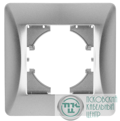 Рамка 1-м Ugra серебр. GUSI С1110-004