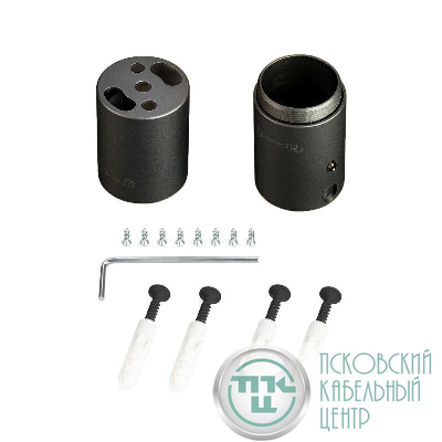 Крепление MOONLIGHT-VT-CEILING-DL-D25 Black металл (комплект) Arlight 048401