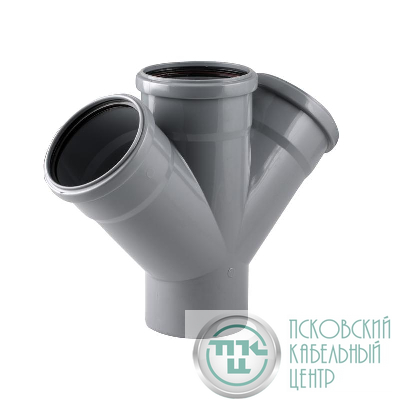 Крестовина одноплоскостная ВК ПП 110/110/110х45 сер. RTP 36470