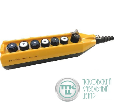 Пульт управления 7-ми кнопочный с ключом EMAS PV7AC20B222