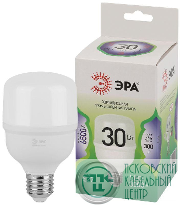 Лампа светодиодная GREEN LINE POWER T70-30W-865-E27 GL 30Вт колокол 6500К свет холод. E27 Эра Б0067061