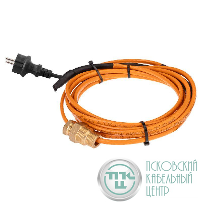 Кабель греющий саморег. пищевой ECO Line (комплект в трубу) 10HTM2-CT (4м/40Вт) Rexant 51-0602