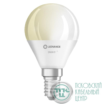 Лампа светодиодная SMART+ WiFi Mini Bulb Dimmable 5Вт (замена 40Вт) 2700К E14 (уп.3шт) LEDVANCE 4058075485952