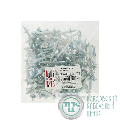 Дюбель-гвоздь монтажный 4.5х50 (уп.1кг) Zitar 104759