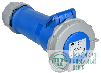 Розетка переносная ССИ-2132 16А 3п 2P+PE 6ч 220В IP67 IEK PSR21-016-3-0-67