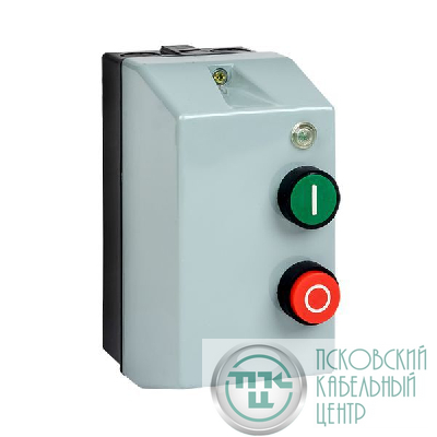 Пускатель ПМЛ-1 18А 400В AC 1НО IP65 с теплов. реле 12-18А в корпусе с индикацией EKF ctrp-r-18-400v-led