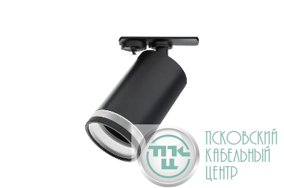 Светильник трековый PTR 38 под лампу GU10 BL 230В IP20 для диммир. ламп черн. JazzWay 5052277