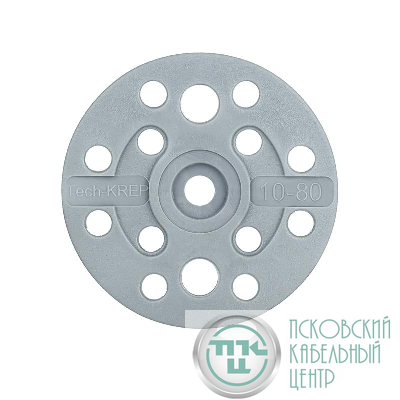 Дюбель для теплоизоляции с пласт. гвоздем 10х80 (уп.50шт) Tech-KREP 101706