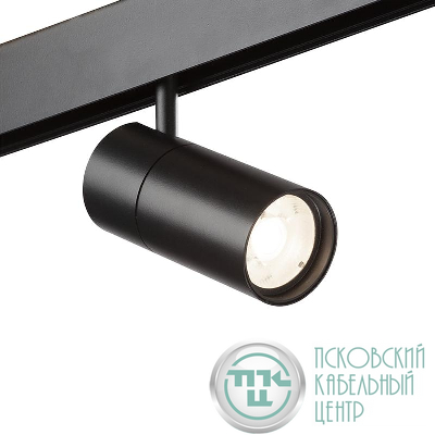 Светильник светодиодный трековый поворотный магнитный 13Вт 48В 3000К 24град. черн. Vitaluce VT0200011-01.1