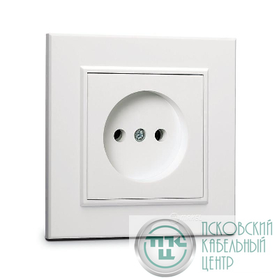 Розетка б/з СП Karea 16А IP20 бел. Makel 56001022