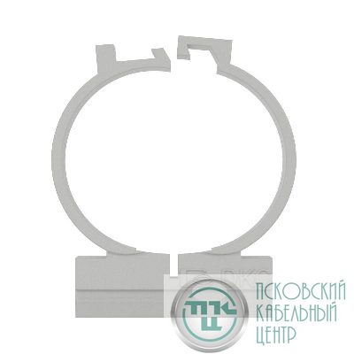 Держатель для труб двухкомпонентн. d25мм DKC 51125
