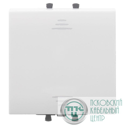 Переключатель модульный 1-кл. 2мод. Avanti "Белое облако" 16А IP20 бел. DKC 4400112