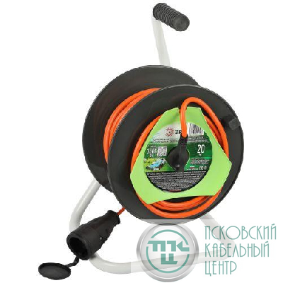 Удлинитель на катушке 1х20м с заземл. RP-1e-3x1.5-20m ПВС 3х1.5 Эра Б0059775