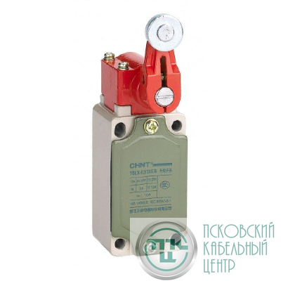 Выключатель путевой YBLX-K3/20S/B с роликом-рычагом CHINT 439021