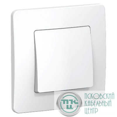 Выключатель 1-кл. СП Blanca 6А IP20 (сх. 1) 250В бел. SE BLNVS006101