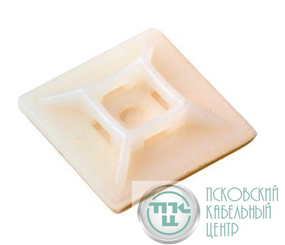 Площадка под винт 28х28мм (уп.100шт) Rexant 07-2228