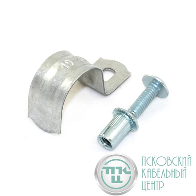 Комплект для крепления ОКЛ с использ. винта заклепки и скобы СМО 25-26 (уп.100шт) Промрукав PR08.5029