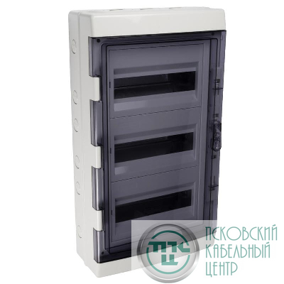 Бокс модульный накладной PDB/W 4036 GR (ЩРН-ПГ-36) IP65 пластик. Pro JazzWay 5072169