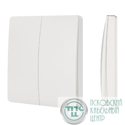 Панель кнопочная KINETIC-801-22-2G-WP-SUF White No battery 433Mhz IP67 пластик INTELLIGENT ARLIGHT 043317