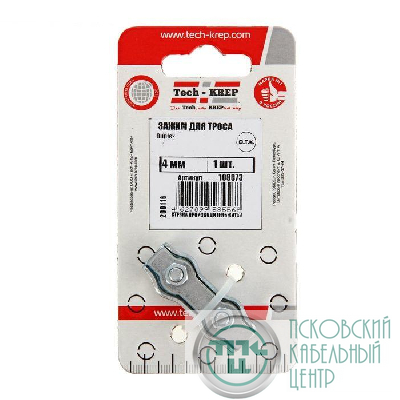 Зажим для троса Duplex 6мм Tech-Krep/Zitar 108075