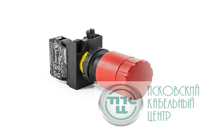 Кнопка аварийная включение отжатием (1НЗ) (CP) EMAS CP200ECN30