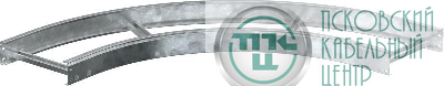 Угол для лотка 90град. 200х55 R600 LESTA HDZ IEK CPG05-4-90-055-200-HDZ