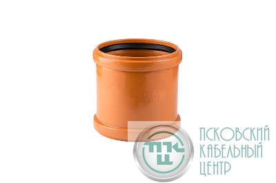 Муфта надвижная ремонтная (без перегородки) НК ПП 110 рыж. RTP 36699