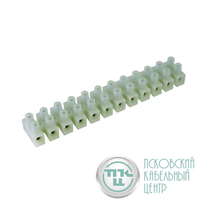 Колодка клеммная полипропилен 12х10мм винт. п/п OK-434-12-PLP DKC 43412PL/B